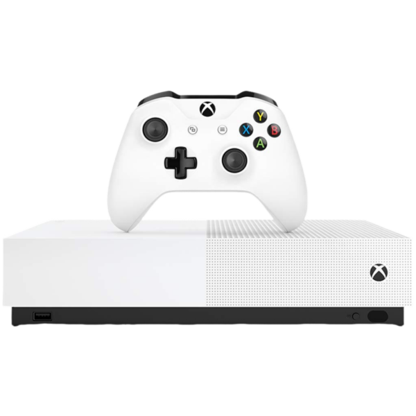 مجموعه کنسول بازی مایکروسافت مدل Xbox One S All Digital ظرفیت 1 ترابایت به همراه 20 عدد بازی