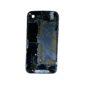 نمای پشتی آیفون 4 با بدنه شیشه ای صیقلی