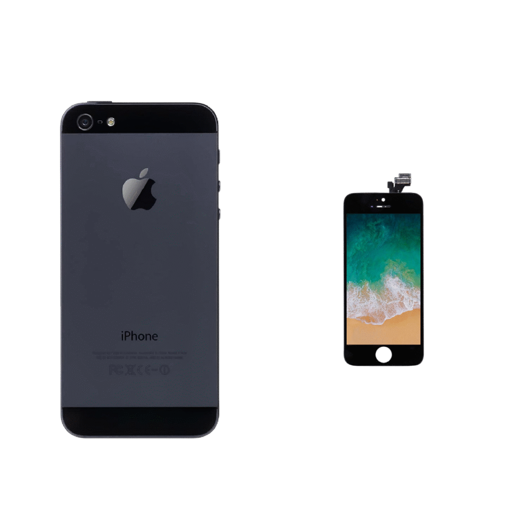 نمای نزدیک تاچ و ال سی دی Apple iPhone 5 - مناسب تعمیرات تخصصی