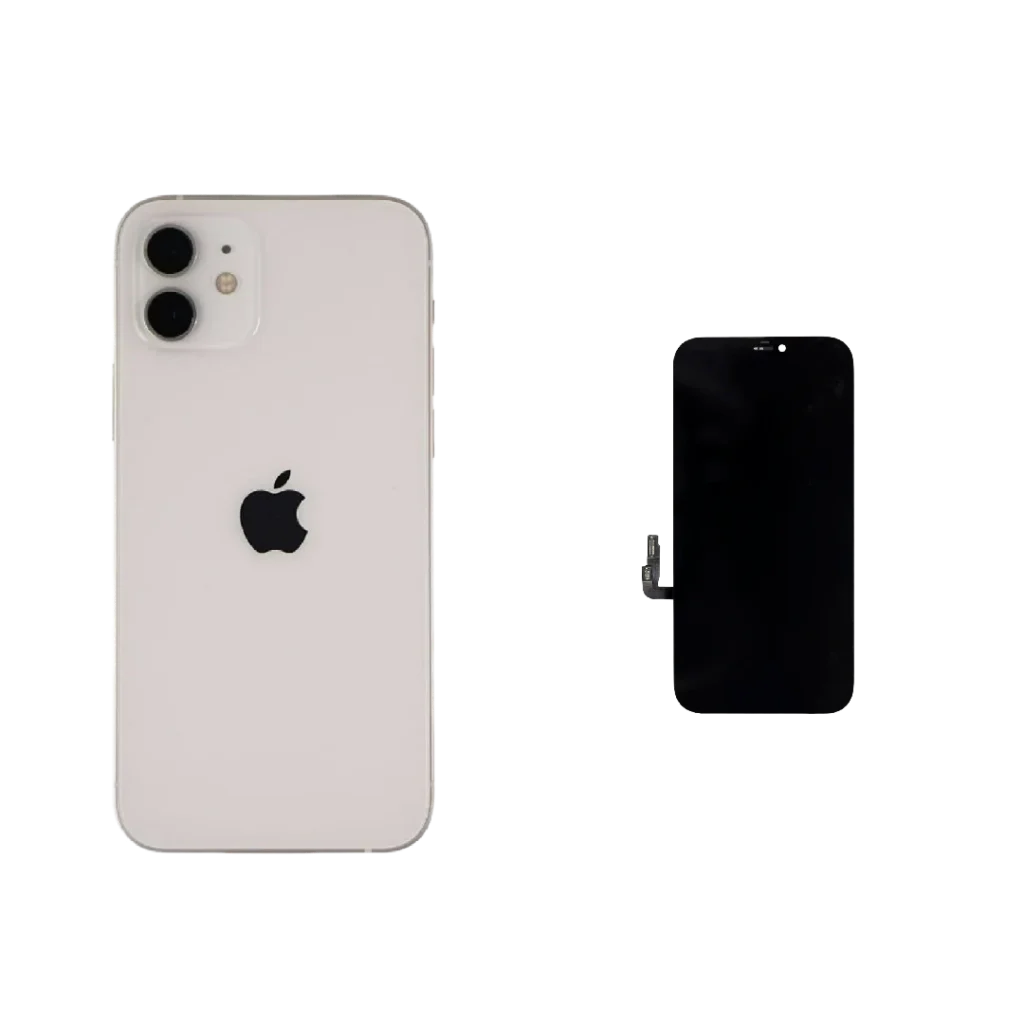 درب پشت گوشی موبایل Apple iPhone 12 اصلی - رنگ سفید