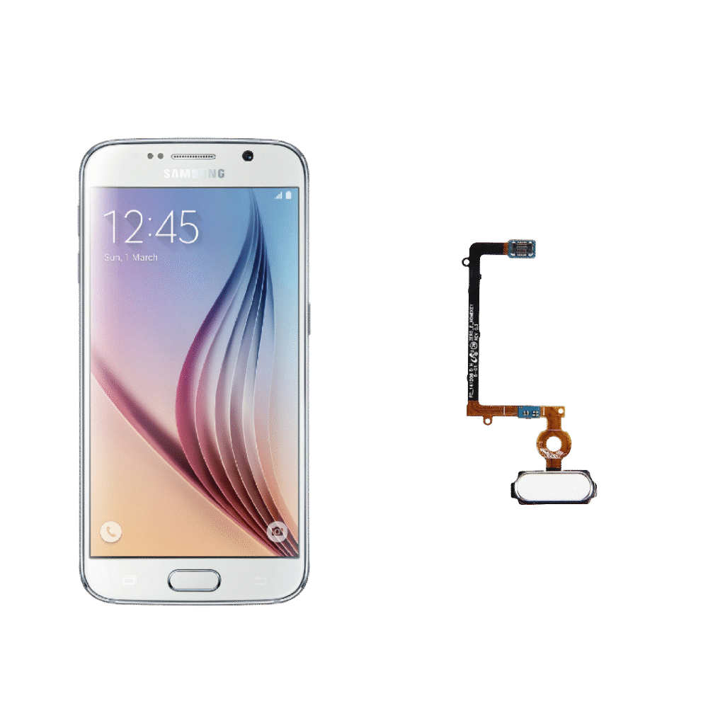 حسگر اثر انگشت اصلی Samsung Galaxy S6 - قطعه اورجینال با گارانتی اصالت