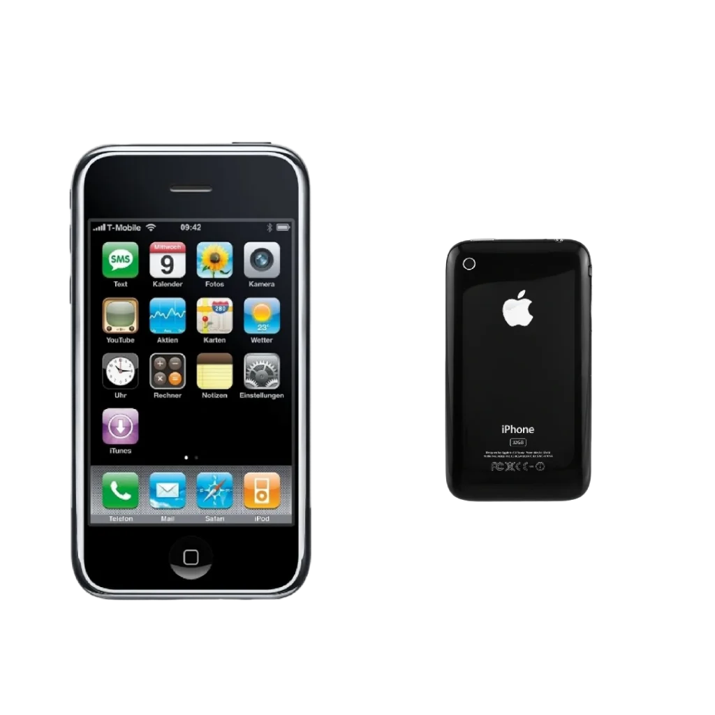 درب پشت اپل iPhone 3G - نمای داخلی و ساختار