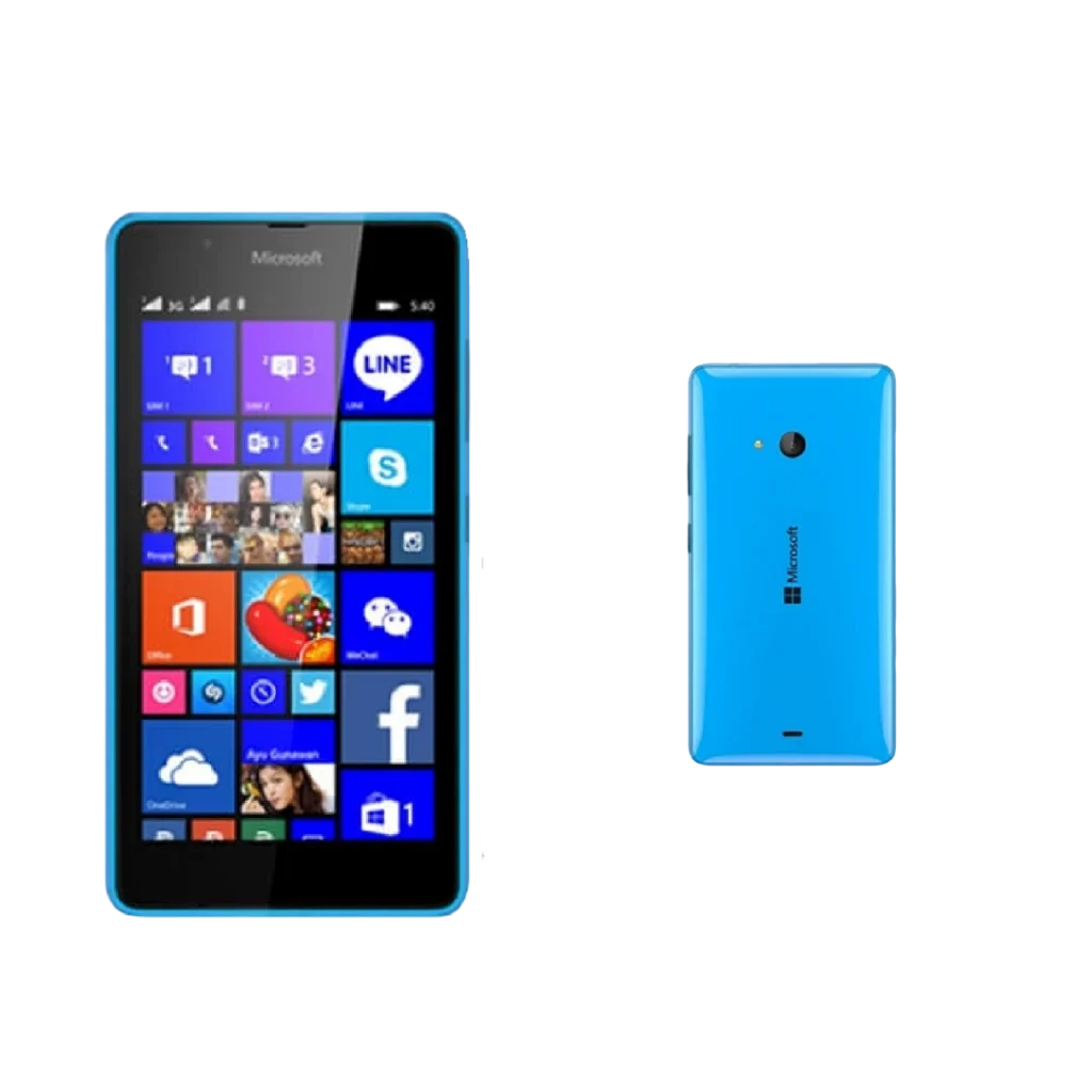 نمای نزدیک درب پشت Microsoft Lumia 540 Dual SIM - مناسب تعمیرات