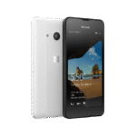 نمای نزدیک درب پشت Microsoft Lumia 550 - مناسب برای تعمیرات تخصصی