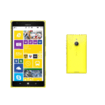 درب پشت نوکیا Lumia 1520 در رنگ زرد