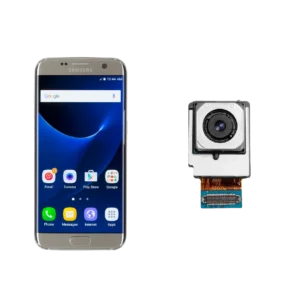 نمای نزدیک دوربین عقب Samsung Galaxy S7 edge - مناسب تعمیرات تخصصی