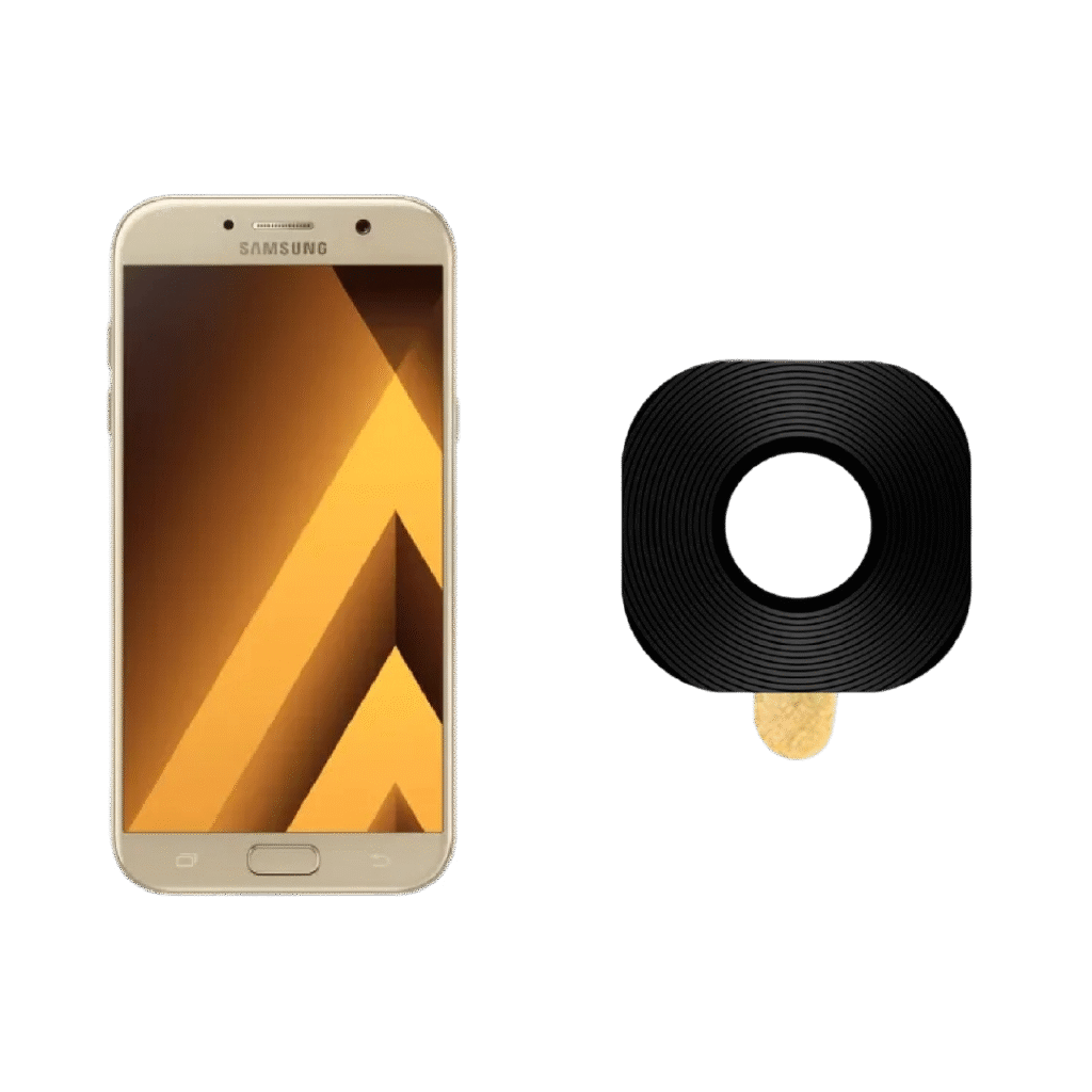 شیشه دوربین اصلی Samsung Galaxy A7 2017 - قطعه اورجینال با گارانتی اصالت
