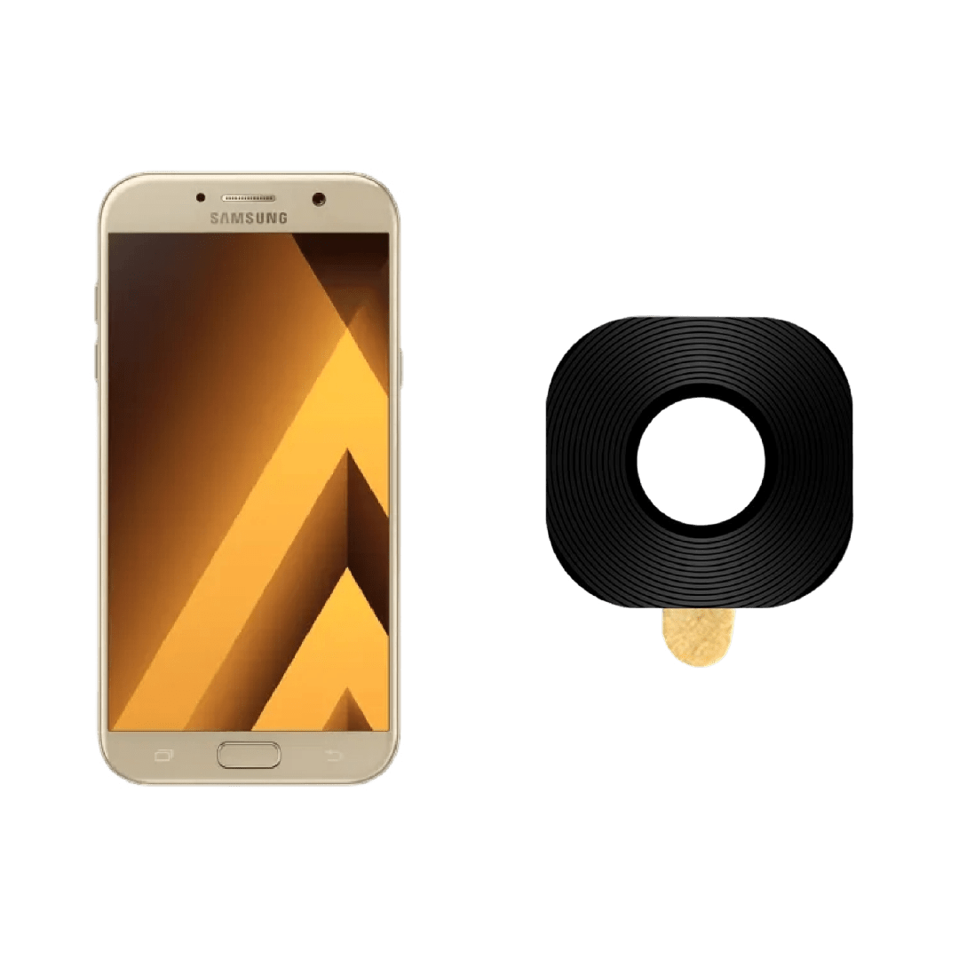 2017 01 شیشه دوربین اصلی Samsung Galaxy A7 2017 - قطعه اورجینال با گارانتی اصالت