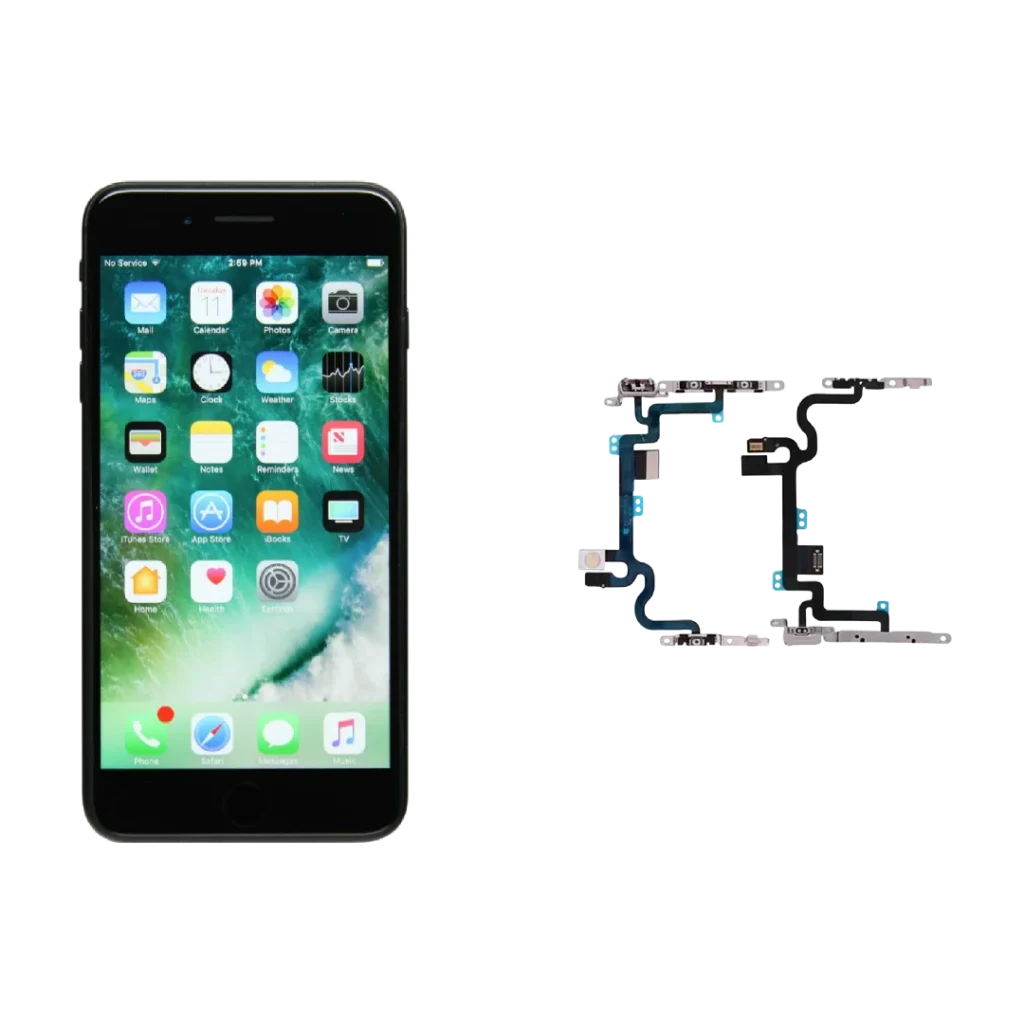 فلت دکمه پاور و ولوم اصلی Apple iPhone 7 - قطعه اورجینال با گارانتی اصالت