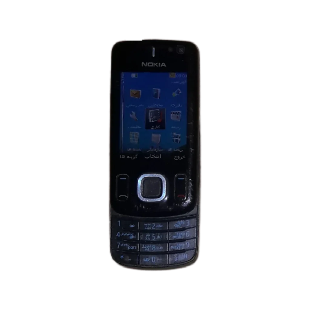 گوشی نوکیا ۶۶۰۰i اسلاید - نمای روبهرو در حالت باز
