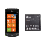 بسته بندی اصلی باتری ال جی مدل LGIP-590F