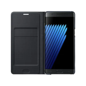 نمای داخلی کاور سامسونگ Galaxy Note7 LED View Cover با آستر نرم