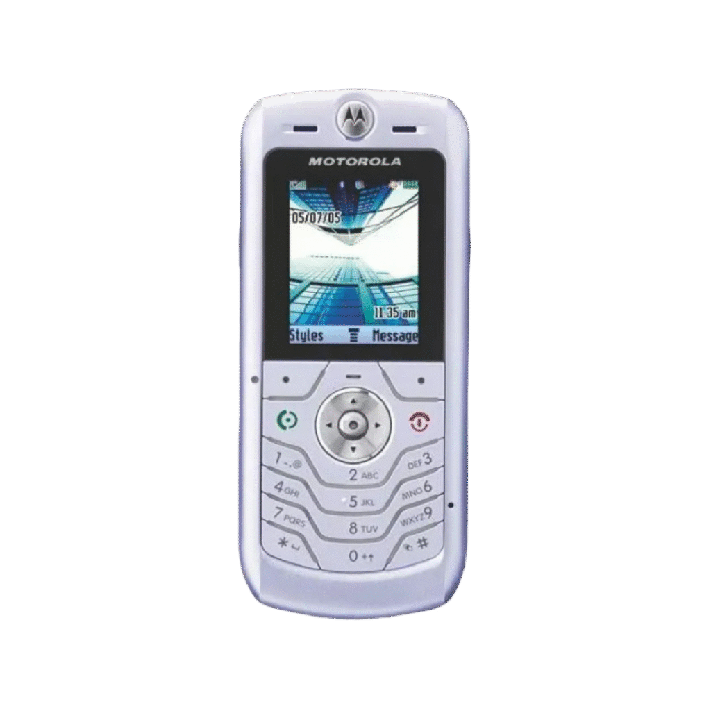 کاور ژله‌ای شفاف موتورولا SLVR L7 - نمای جلو