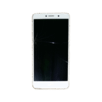 Honor 6X 2016 در رنگ Gray - نمای جلو و صفحه نمایش روشن