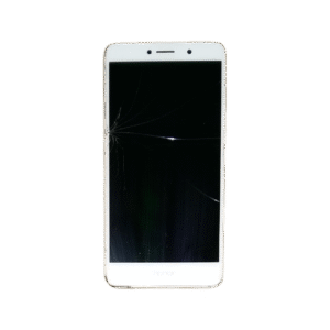 Honor 6X 2016 در رنگ Gray - نمای جلو و صفحه نمایش روشن