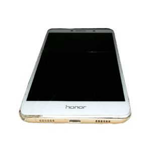 Honor 6X 2016 در رنگ Gray - نمای جلو و صفحه نمایش روشن