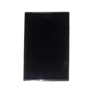 تصویر frontal از LG Optimus Vu با نمایش طراحی منحصر به فرد