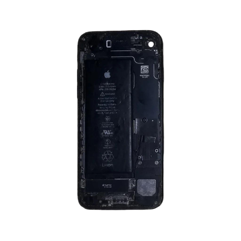 Apple iPhone 7 Jet Black - Front and Back View - et-market.ir