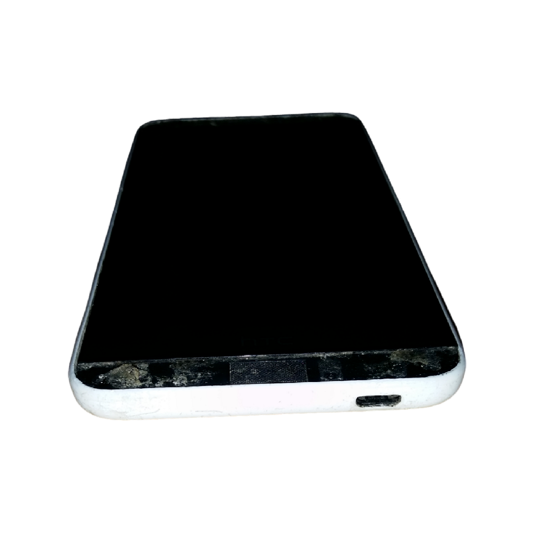 642 01 HTC Desire 530 در رنگ Graphite Gray - نمای جلو و طراحی گرافیتی