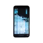 گوشی بلک بری Aurora از نمای جلو