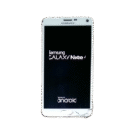 Samsung Galaxy Note 4 Black Front View