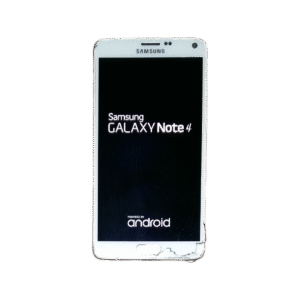 Samsung Galaxy Note 4 Black Front View