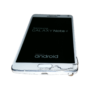 Samsung Galaxy Note 4 Black Front View