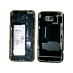 عکس 2 : نمای پشتی گلکسی A7 2017 با بدنه شیشه ای و دوربین