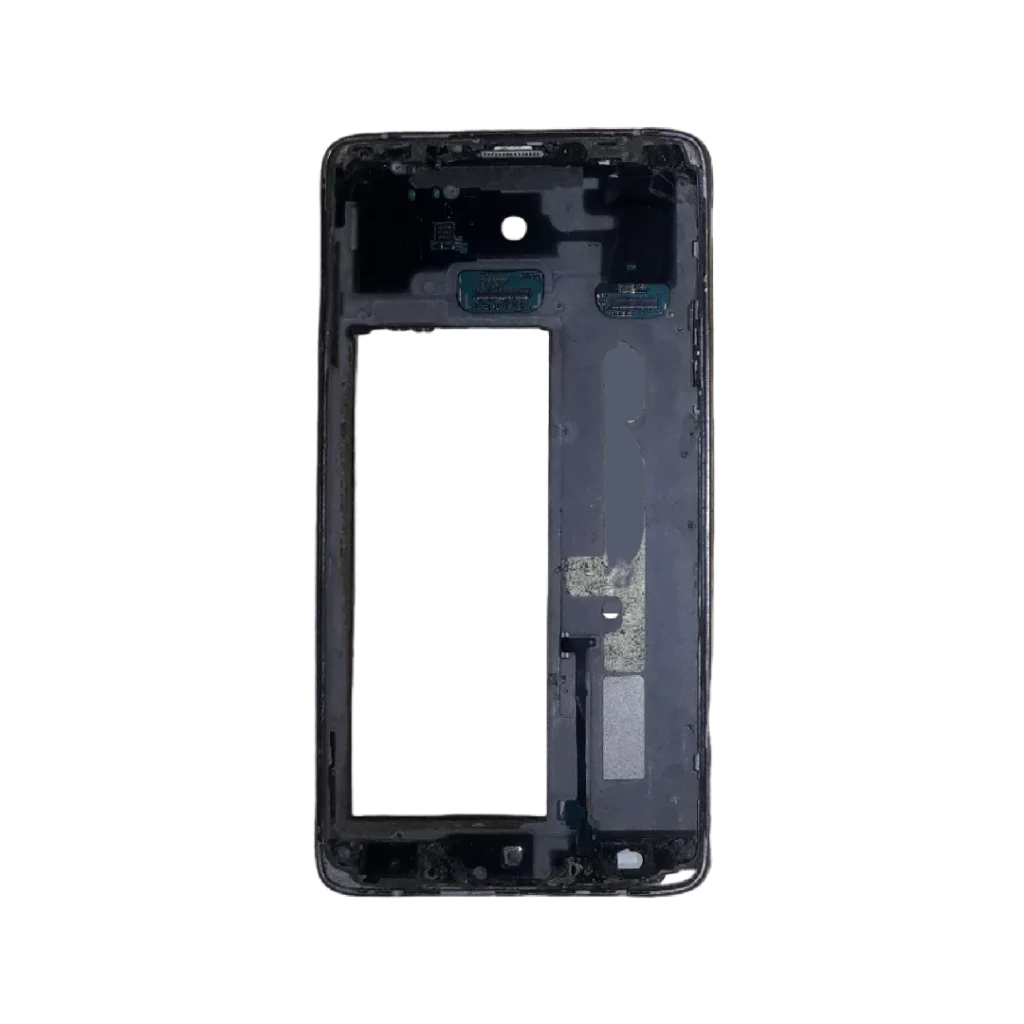 Samsung Galaxy Note 4 Black Color - Front and Back View - et-market.ir