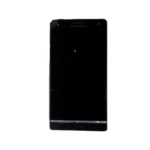 تصویر frontal از Sony Xperia S با نمایش طراحی پل شفاف