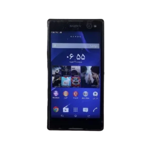 تصویر frontal از Sony Xperia C3 Dual با نمایش طراحی باریک