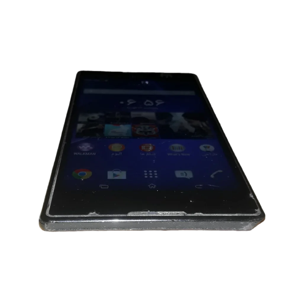 تصویر frontal از Sony Xperia C3 Dual با نمایش طراحی باریک