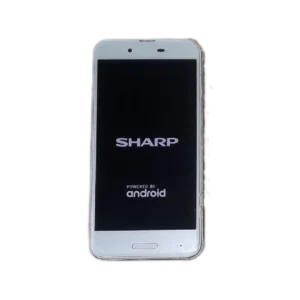 تصویر frontal از Sharp Aquos Sense 2 با نمایش طراحی ساده