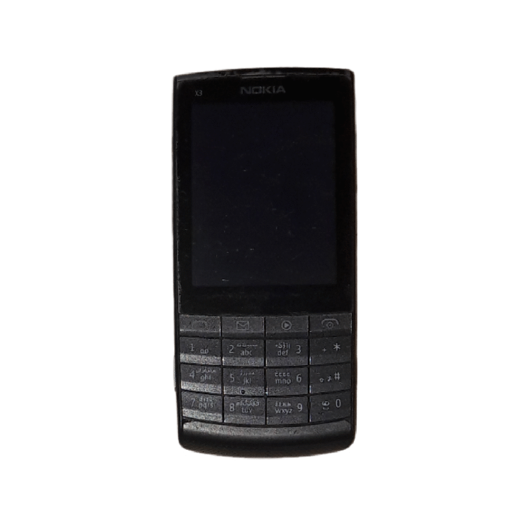 تصویر گوشی موبایل نوکیا X3-02 Touch and Type با طراحی زیبا و صفحه نمایش لمسی