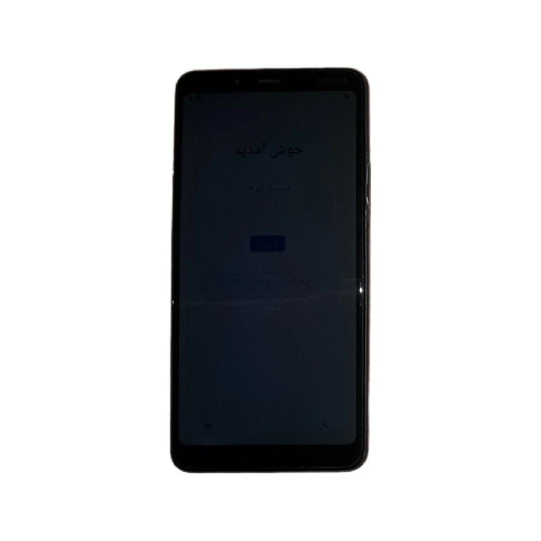 699 01 1 . تصویر frontal از Nokia 3.1 Plus با نمایش صفحه نمایش 6 اینچی