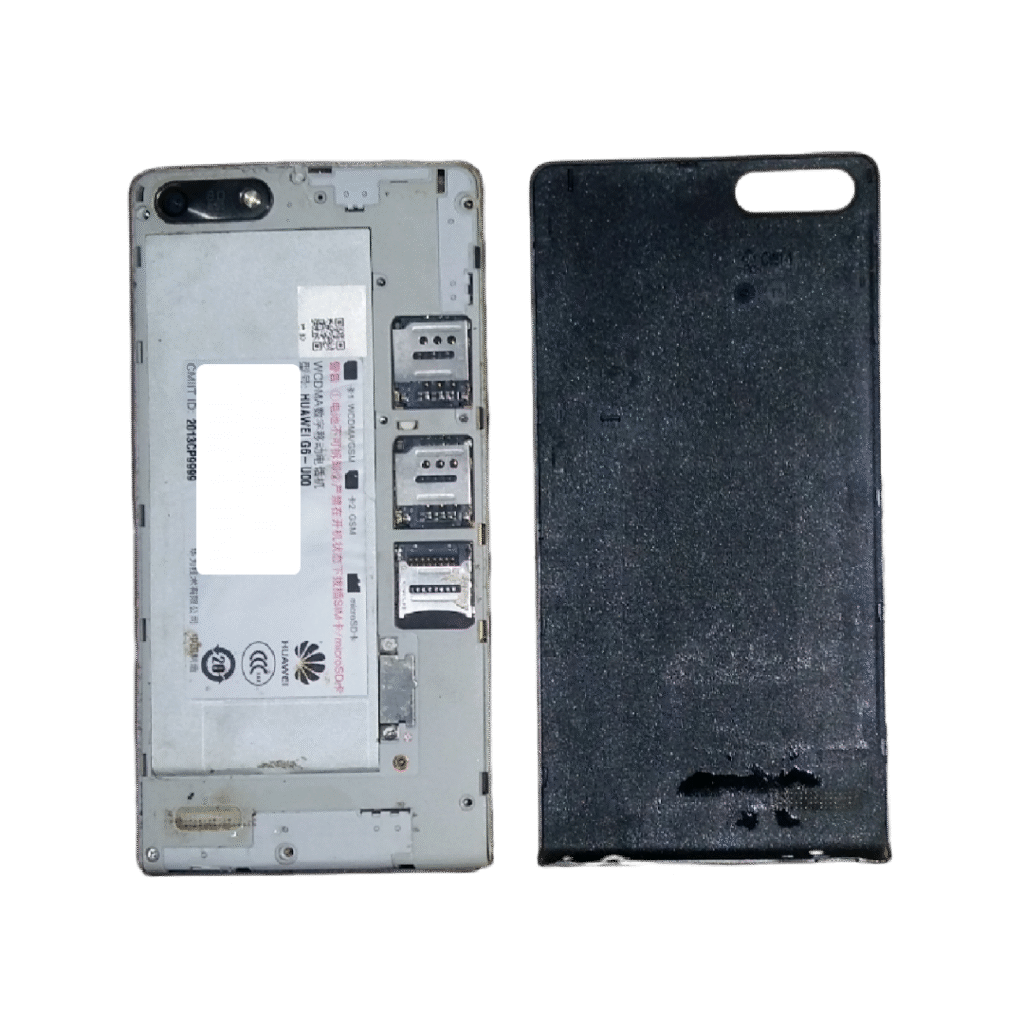 Huawei Ascend G6 Side Profile Showing Thin Design