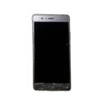 Huawei P9 Lite در رنگ Black - نمای جلو و صفحه نمایش روشن