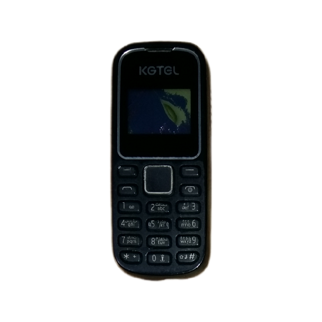 -- - 652 - 03 KGTEL 1280 در رنگ مشکی - نمای جلو و صفحه کلید