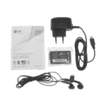 تصویر گوشی موبایل ال جی A155 مدل LG A155 با طراحی ساده و بدنه پلاستیکی