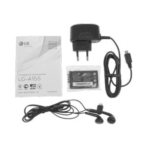 تصویر گوشی موبایل ال جی A155 مدل LG A155 با طراحی ساده و بدنه پلاستیکی