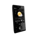 HTC Touch Diamond در حال نمایش رابط کاربری TouchFLO 3D