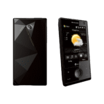 HTC Touch Diamond در رنگ مشکی - نمای جلو و طراحی الماسی