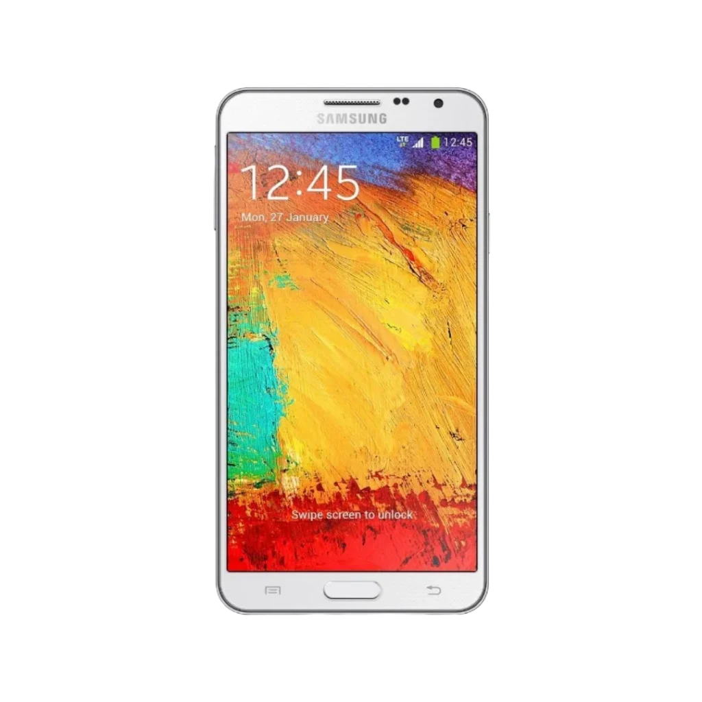 گوشی سامسونگ گلکسی نوت 3 نئو از نمای جل