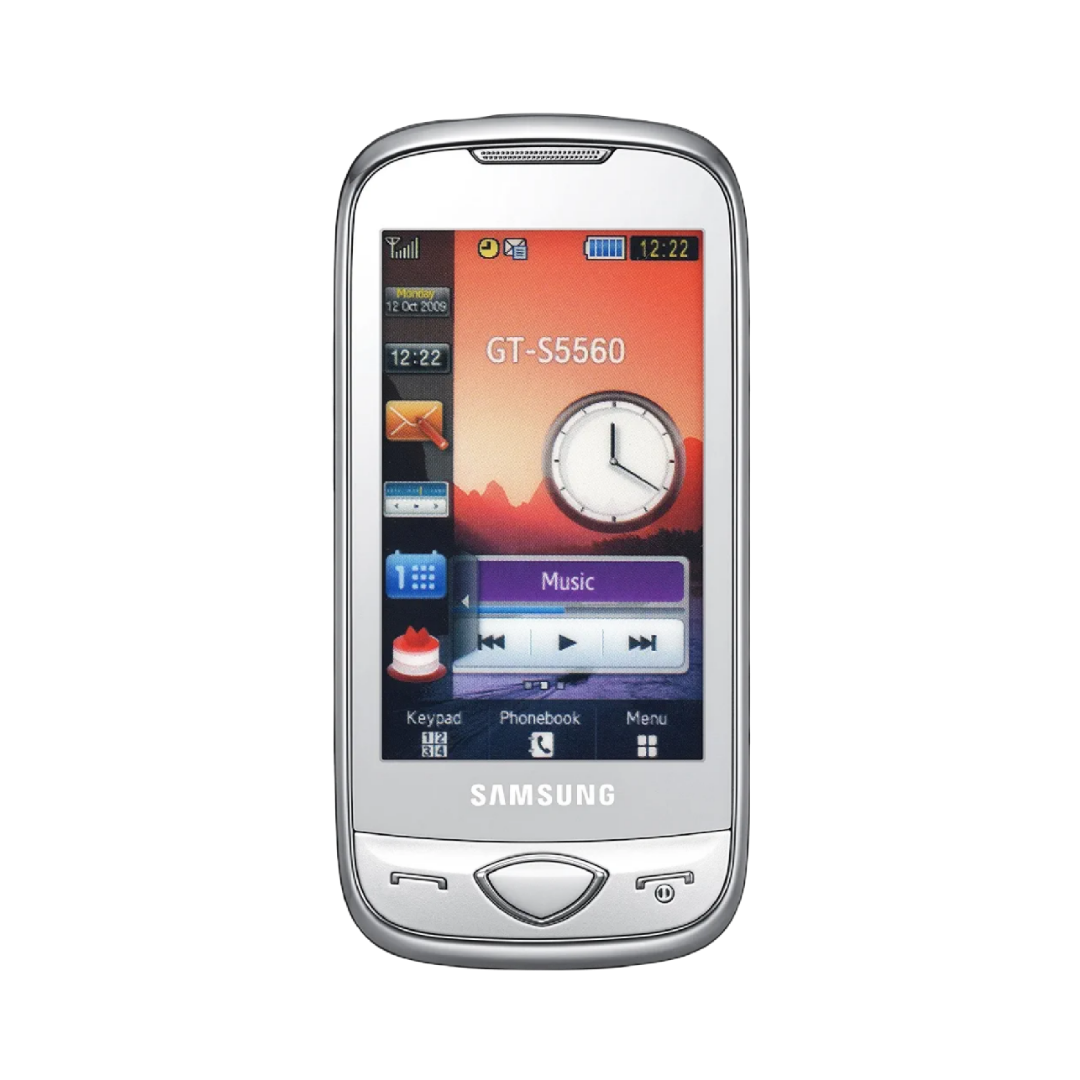 S5560 Marvel 01 گوشی موبایل سامسونگ S5560 Marvel با طراحی زیبا و ویژگیهای خاص