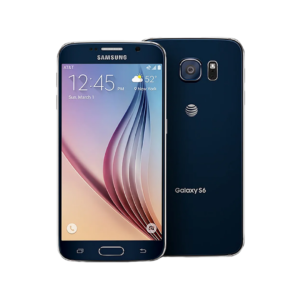 Samsung Galaxy S6 Black Front View